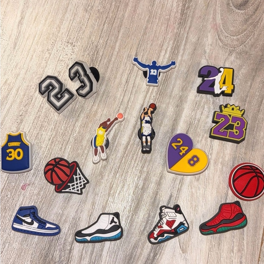 CROCS Sports-Themed Jibbitz Charms Set